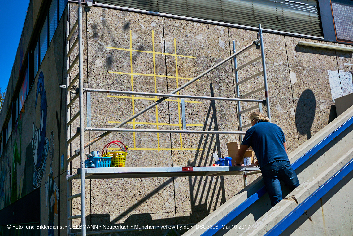 21.03.2017 - Abrissbaustelle Quiddezentrum in Neuperlach